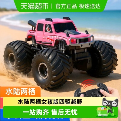 穗迪思水陆两栖女孩版儿童遥控车