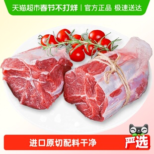 鲜罗纪进口安格斯原切牛腱子谷饲牛肉低脂卤味炖煮筋肉不散烂