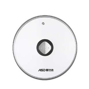 爱仕达锅盖32cm家用钢化玻璃盖子蒸锅炒锅煎锅通用耐高温原装配件