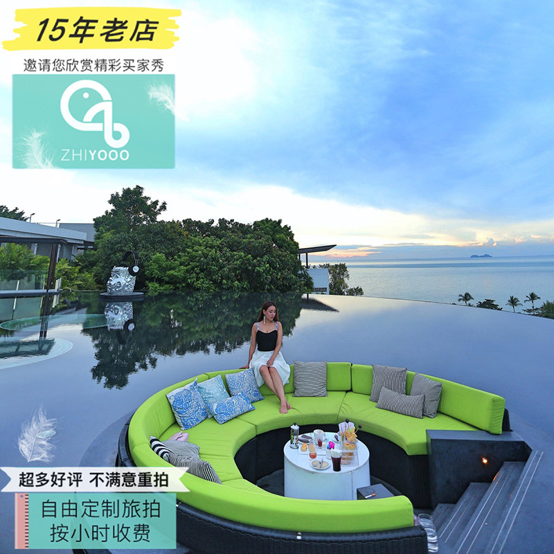 泰国苏梅岛摄影师涛岛帕岸岛婚纱照旅拍个人写真旅游跟拍照片拍摄