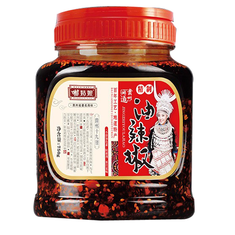 贵州特产苗姑娘油辣椒下饭香辣
