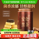 七春茶葉安化黑茶黑磚茶小罐裝 湖南手工茯茶熟茶送長輩禮品