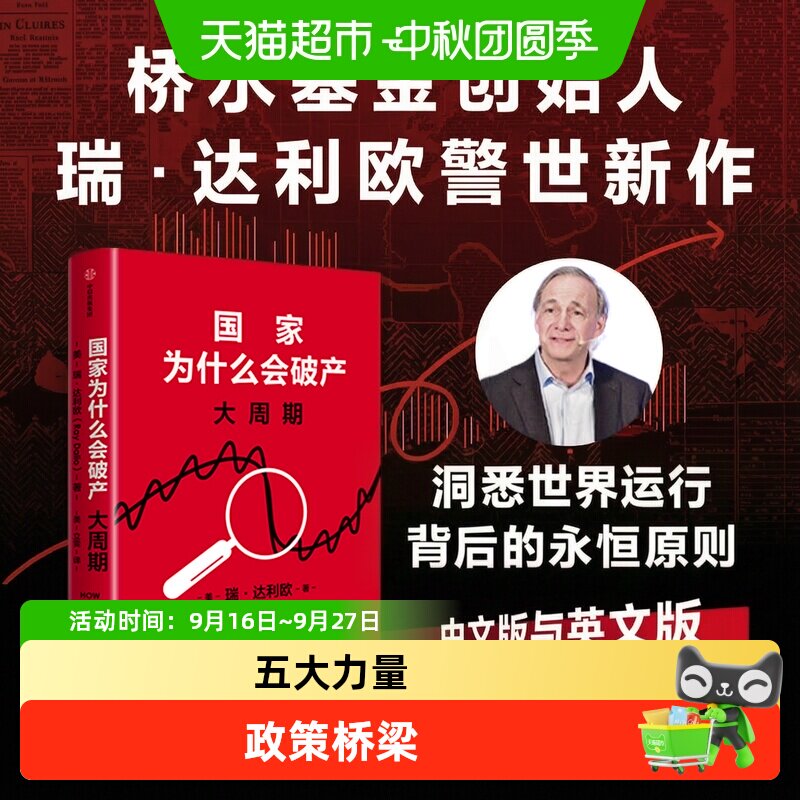 现货国家为什么会破产桥水基金创始人瑞·达利欧新作原则债务危机