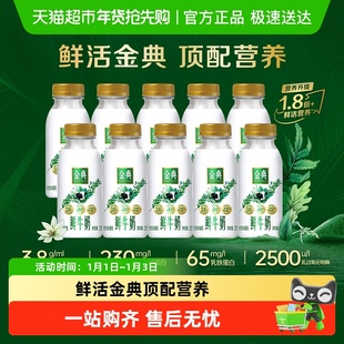 【下拉领优惠】伊利金典巴氏杀菌低温鲜牛奶营养早餐纯牛奶生牛乳