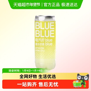 柠檬共和国香水柠檬气泡果汁饮料柠檬汁维C常温饮料300ml*12
