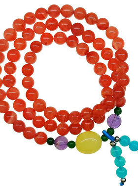 南红玛瑙四川凉山多层本命年手串