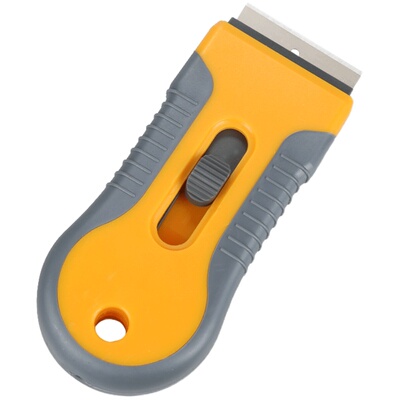 汽车贴膜工具彩票刮刀塑料刮胶清理清洁小铲刀钢玻璃刀片除胶推刀