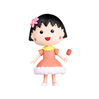 樱桃小丸子车载摆件直播拆盲盒