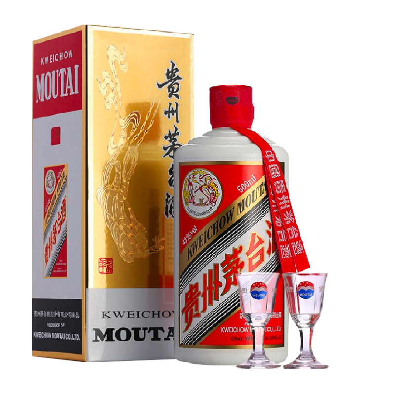 飞天茅台酱香白酒43度500ml