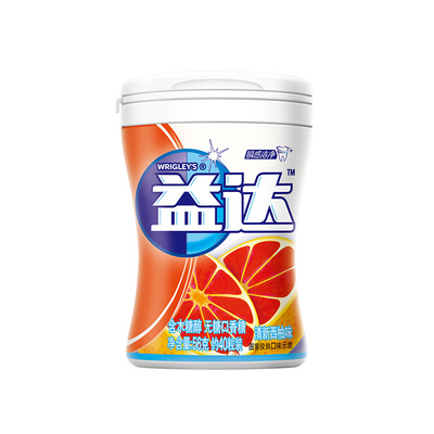 益达木糖醇无糖西柚味口香糖