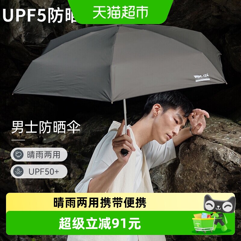 遮阳伞wpc.轻量折叠晴雨伞商务伞图片