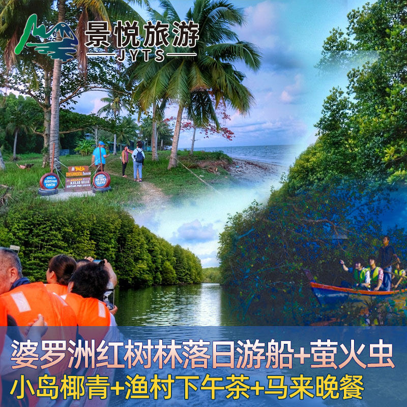 山打根红树林萤火虫
