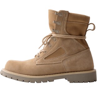 马登男鞋高帮战术马丁靴英伦风工装靴中帮美式户外沙漠防沙靴子