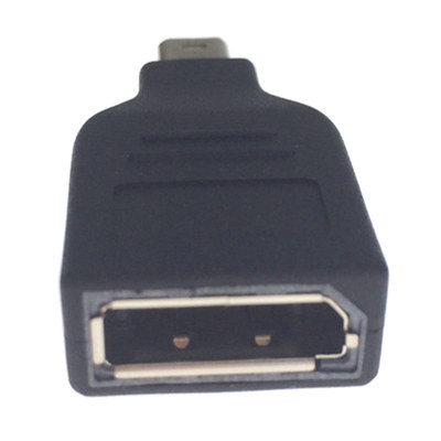 minidp转dp转接头笔记本电脑雷电口迷你Displayport公转大DP母插