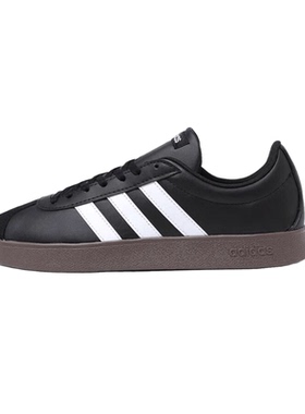 【自营】adidas Vl Court系列 舒适百搭防滑低帮德训鞋黑色ID3712