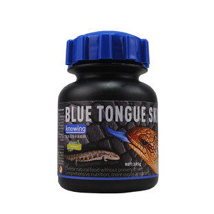 Knowing诺茵蓝舌蜥蜴粮石龙子杂食性凝胶粮成体幼体适用饲料