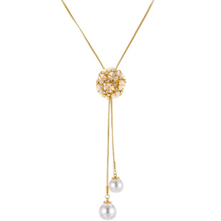 珍珠毛衣链项链大气高档轻奢高级感长款2026新款女配饰挂件秋冬