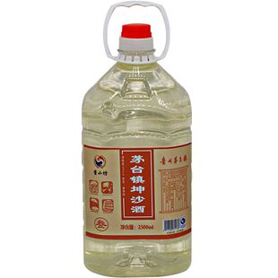 酱小坊 贵州纯粮食酱香型白酒53度散装高粱高度原浆白酒2.5L桶装