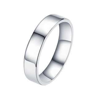 食指戒指男ins冷淡风简约钛钢单身尾戒不掉色素圈女情侣对戒刻字