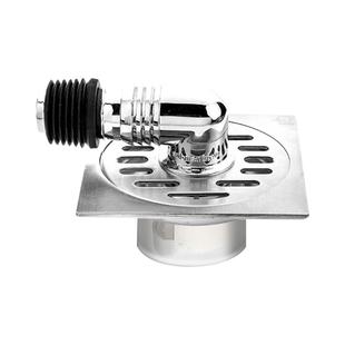 潜水艇超薄地漏304不锈钢加厚防臭卫生间淋浴间通用40/50管内芯盖