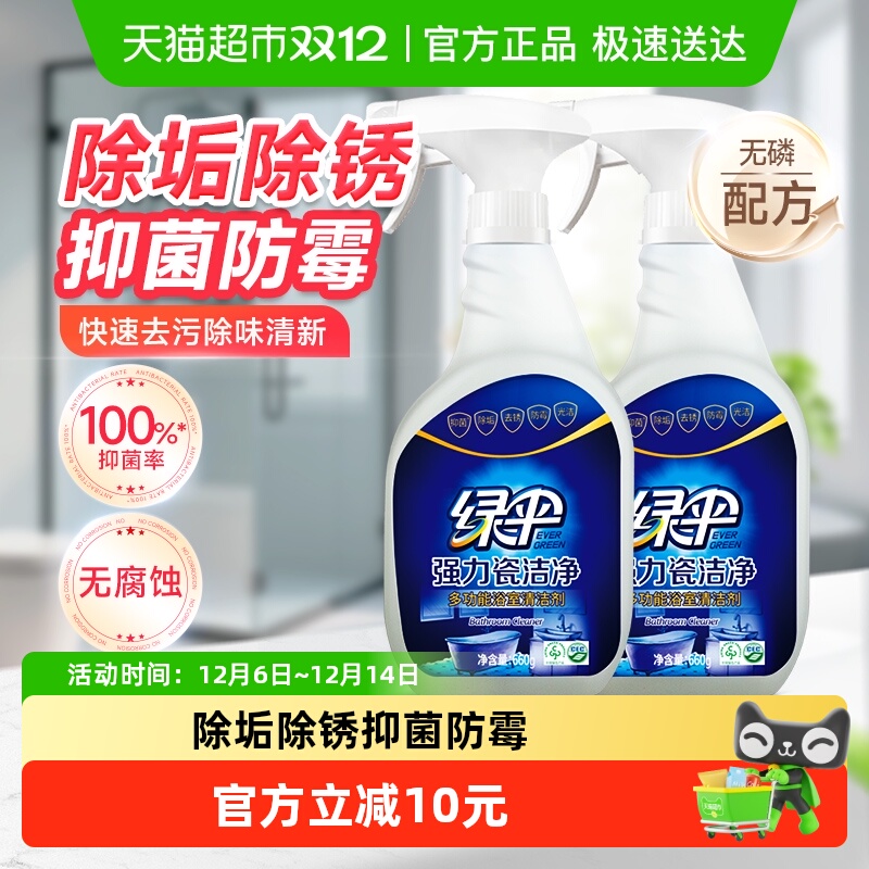 绿伞瓷砖清洁剂660g*2
