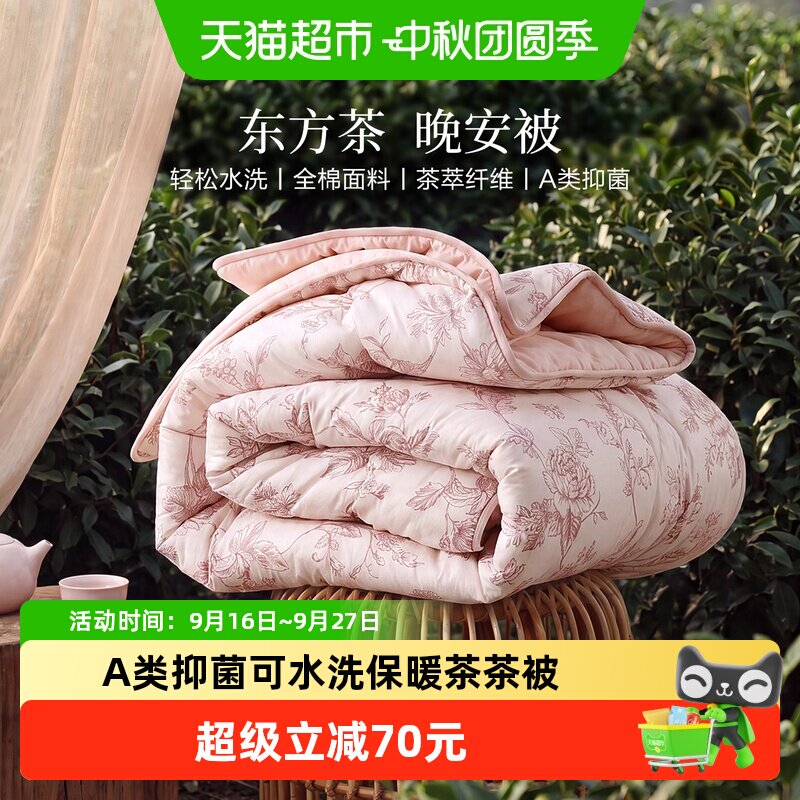 百丽丝家纺全棉蓬松保暖被芯