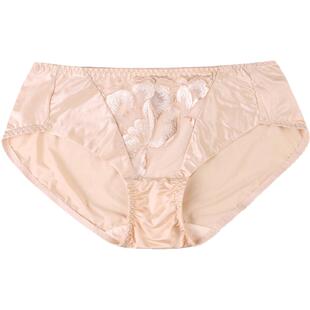 夏娃之秀女性感舒适蕾丝提臀收腹中腰内裤女士三角裤短裤K5038