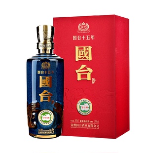 贵州国台十五年 53度酱香型白酒 500ml单瓶 纯粮食送礼宴请