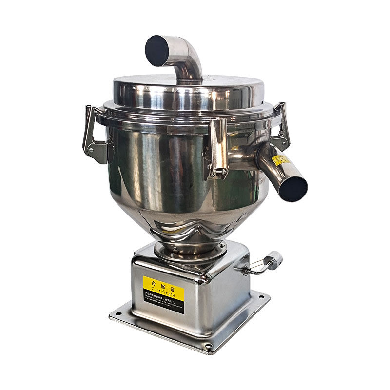 金鸣达吸料机不锈钢料斗12L25L上料机真空料斗储料桶注塑辅机配件