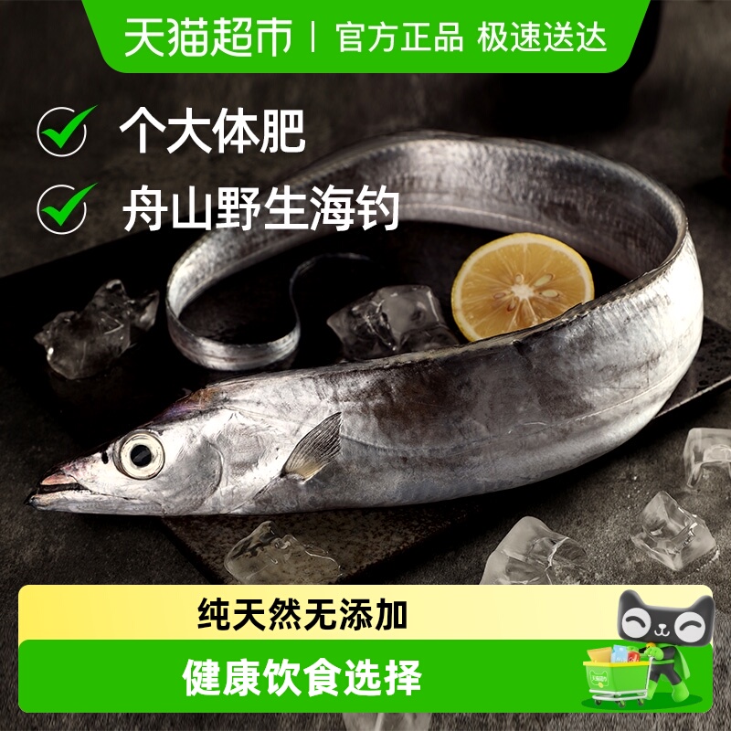 舟山带鱼新鲜海钓带鱼遇上鲜