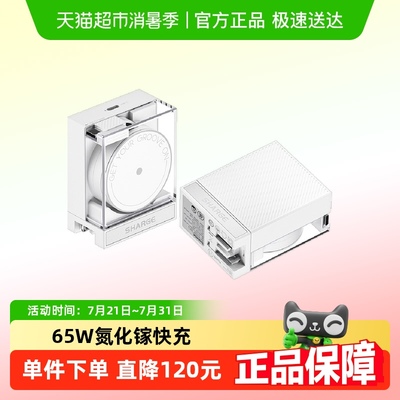 闪极65W自带70cm快充线充电器
