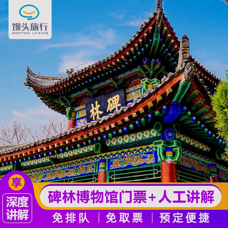 西安碑林博物馆半日精华游｜专业讲解+门票全包｜10-20人小团体验