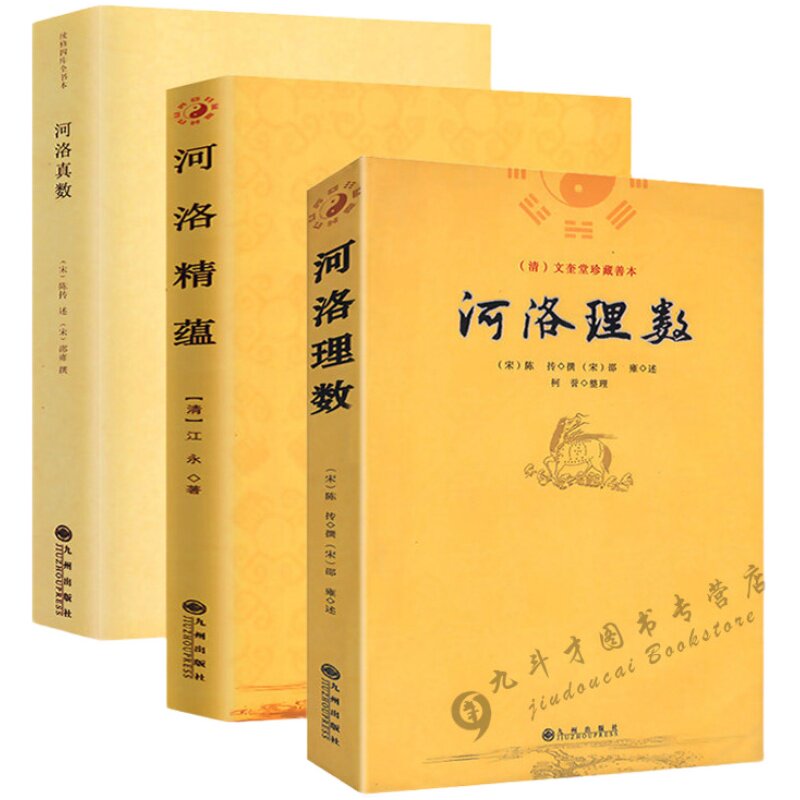 3册河洛理数精蕴真数 风水周易河图洛书解析梅花易数皇极经世书阴阳五要奇书阳宅三要宅谱滴天髓阐微子平真诠卦爻起卦风水易理入门