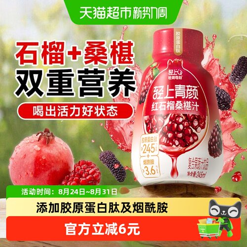 椰泰红石榴桑葚汁多维润养