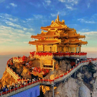 河南戏剧幻城龙门石窟老君山少林寺5日游