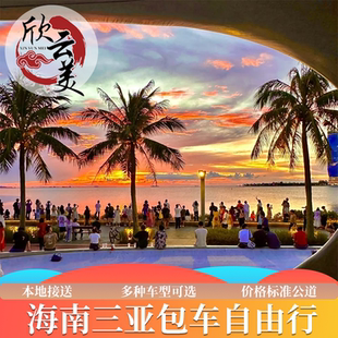 海南包车三亚包车定制一日旅游上门接海口博鳌旅游包车带司机服务