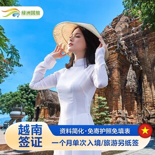 越南·十五天单次入境·南宁送签·包邮到家15天有效期单次入境另纸旅游签证(陆海空不限口岸)