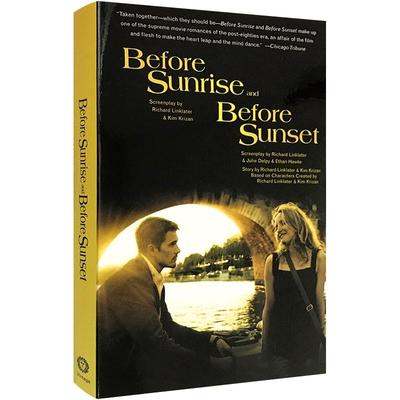 现货爱在黎明破晓前+爱在日落黄昏时 英文原版 Before Sunrise & Before Sunset