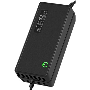 12V锂电池一体机充电器12.6V10A5A三元智能聚合物18650组快充通用