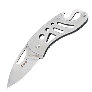 三刃木4057户外随身高硬度折叠刀不锈钢迷你锋利小刀水果刀折刀