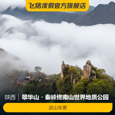 [翠华山•秦岭终南山世界地质公园-进山车票]进山车票