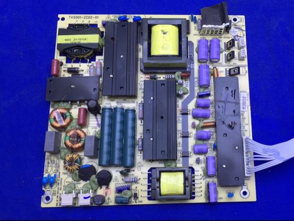 原装海尔LED50A900液晶电视电源板TV5001-ZC02-01实物图拍摄