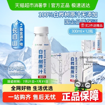 泉阳泉长白山100%天然白桦树原汁