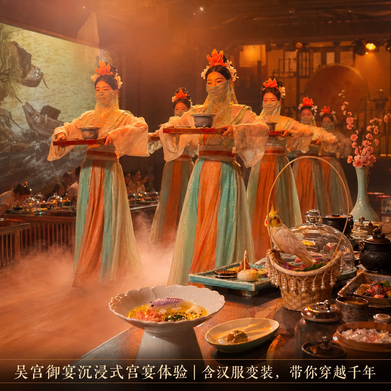 吴宫御宴沉浸式宫宴体验 | 苏州一日游