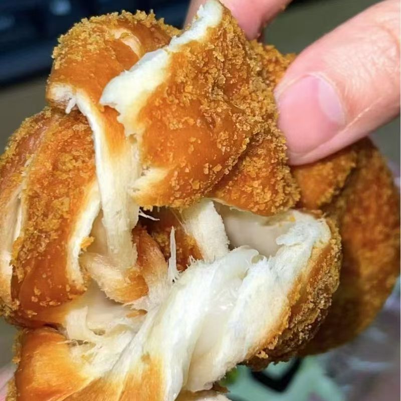 独立包装软麻花面包早餐网红酸奶味麻花豆沙麻花榴莲面包