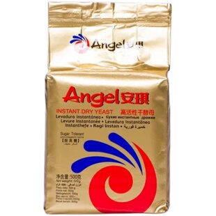 安琪酵母粉金装耐高糖高活性干酵母糕点面包包子发酵粉500克包邮