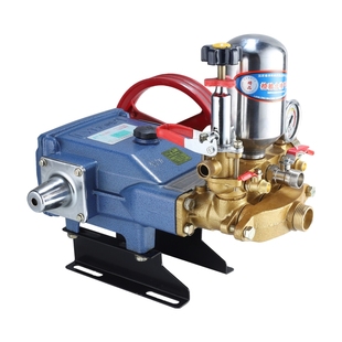 联农陶瓷柱塞免加黄油农用高压三缸柱塞泵果树园林打药机26/60型