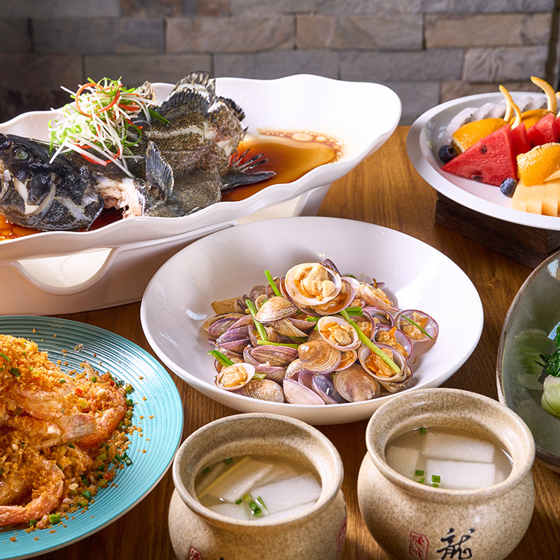 【春促甄选美食】三亚亚龙湾维景度假酒店双人/四人海鲜家庭套餐