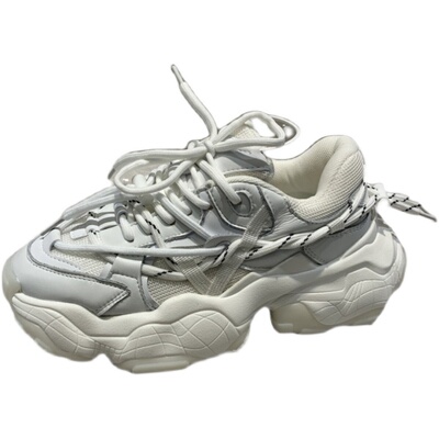 老爹鞋男ins潮流春夏超火小白鞋百搭秋季新款厚底增高休闲运动鞋