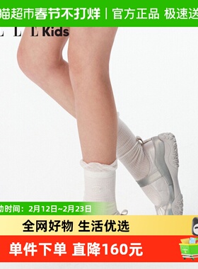 ELLE KIDS女童运动鞋2025夏季新款蝴蝶结时尚儿童鞋子女孩时装鞋